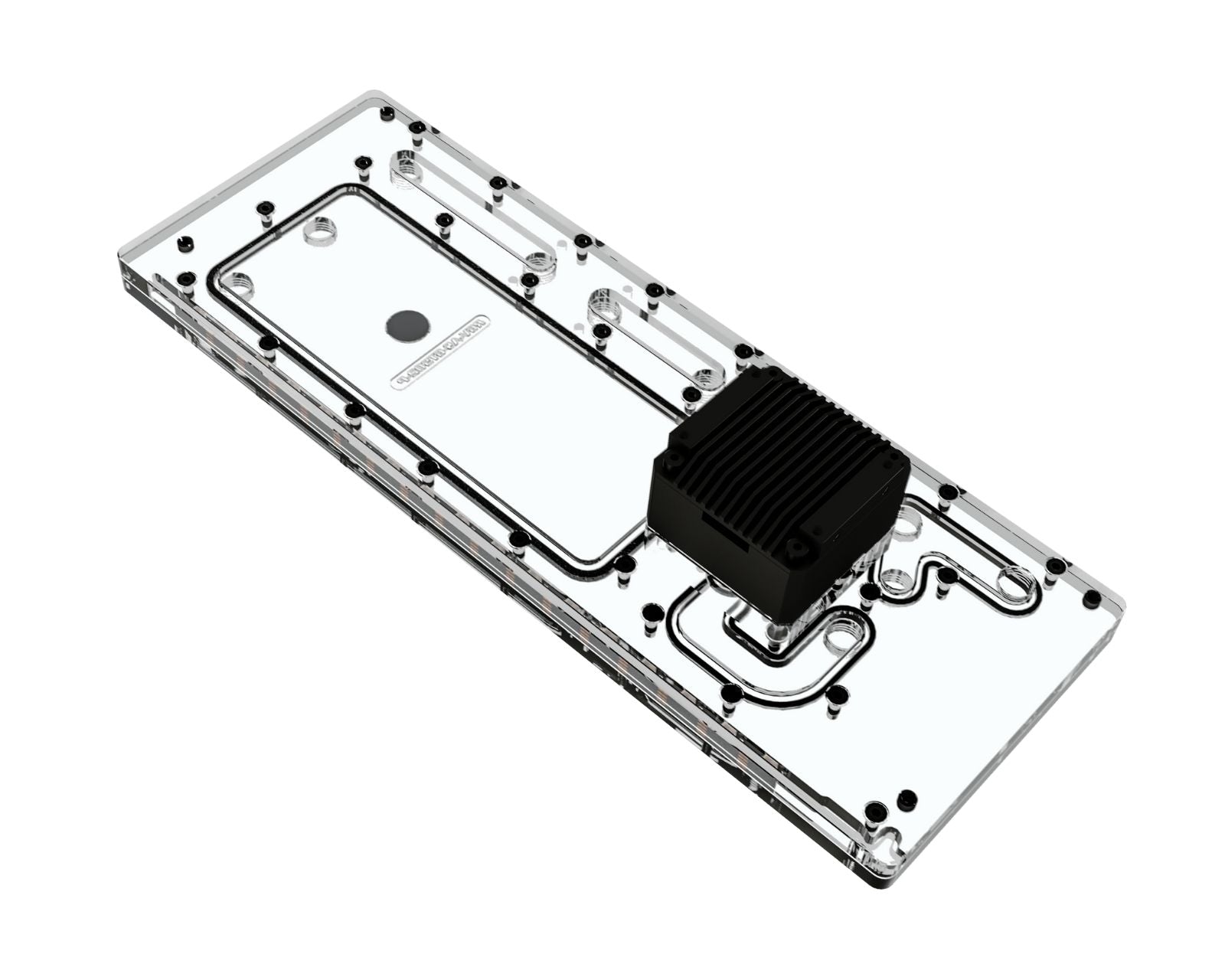 Bykski Acrylic Distro Plate /Board Cooler Solution for ASUS ROG