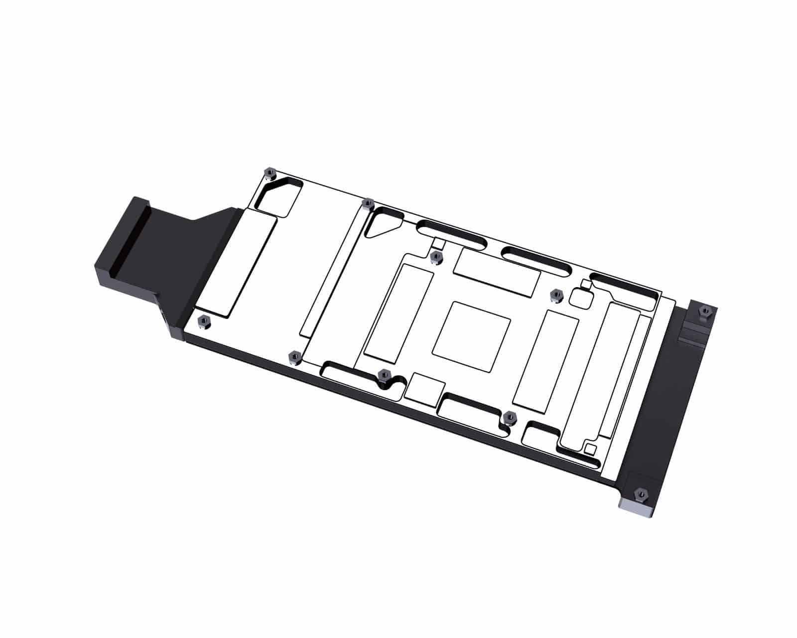 Bykski Metal/POM GPU Water Block and Backplate for Colorful iGame GeForce  RTX 4090 Single Turbine (N-IG4090-X)