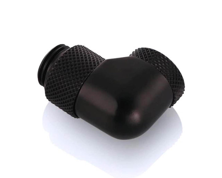 Bykski G 1/4in. Male to Female 90 Degree Dual Rotary Elbow Fitting (B-DTSO-RD90) - Black