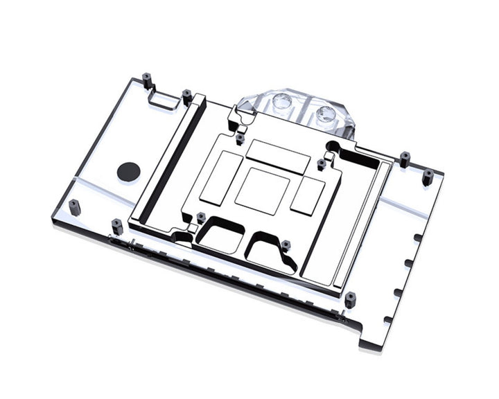 Bykski Full Coverage GPU Water Block and Backplate For GIGABYTE GeForce RTX 4080 16G (N-GV4080EOC-X)