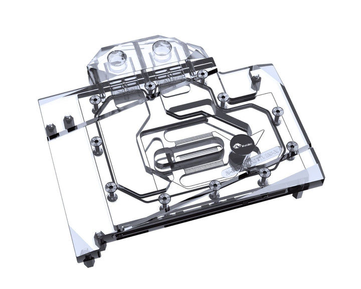 Bykski Full Coverage GPU Water Block and Backplate For MSI GeForce RTX 4060 Ti VENTUS 2X 16GB (N-MS4060TIVES-X)