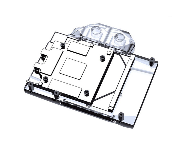 Bykski Full Coverage GPU Water Block and Backplate For GeForce RTX 3060/3060Ti (SELECT MODELS ONLY) (N-GY3060XJ-X)