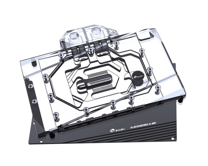 Bykski Full Coverage GPU Water Block and Backplate for INNO3D/AX GAMING GEFORCE RTX 4090 X3 (SELECT MODELS ONLY) (N-ICH4090-X)