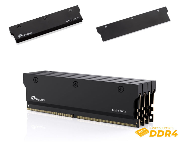 Bykski DDR4 Memory Heat Spreader - Black (B-MRCOV-X)