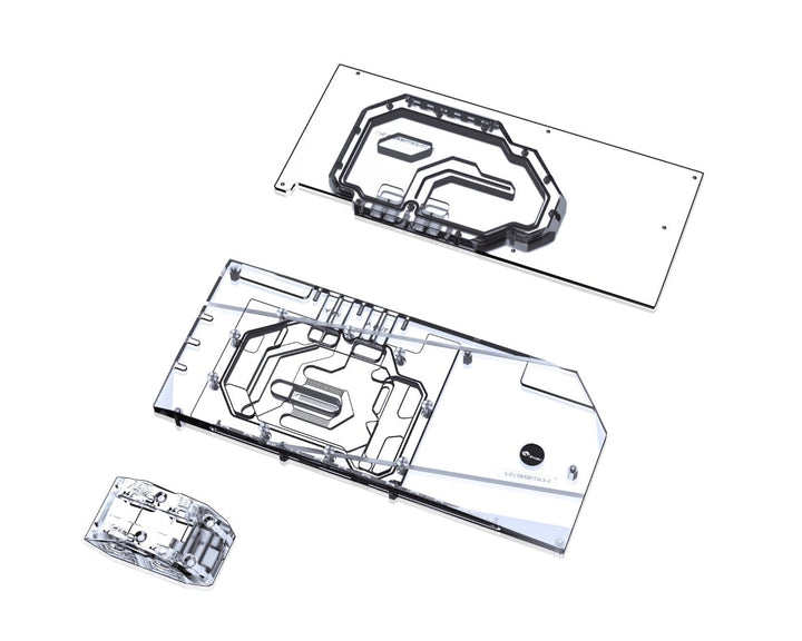 Bykski Full Coverage GPU Water Block w/ Integrated Active Backplate for EVGA RTX 3080/3090 FTW3 Ultra Gaming (N-EV3090FTW3-TC-V2)