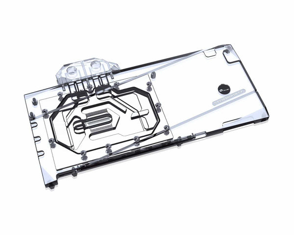 Bykski Full Coverage GPU Water Block and Backplate for EVGA RTX 3090Ti FTW3 Ultra Gaming (N-EV3090TIFTW3-X)