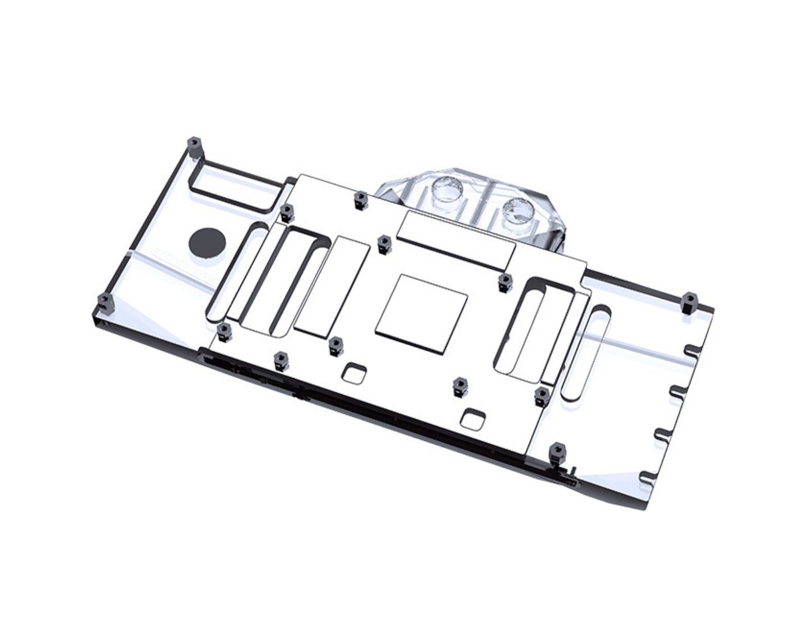 Bykski Full Coverage GPU Water Block and Backplate For  AMD/Sapphire/XFX/Dataland Radeon RX6700XT (A-RX6700XT-X-V2)