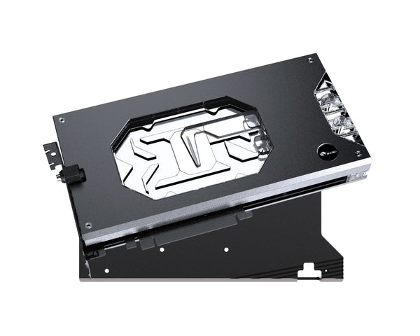 Bykski Armored End Port GPU Waterblock with Backplate For COLORFUL iGame Geforce RTX 5090D Advanced 32GB (N-IG5090DADOC-X)