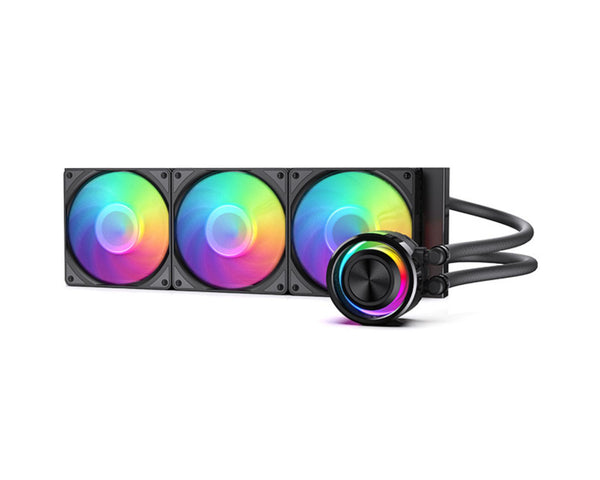 Bykski AIO Integrated Liquid CPU Cooler for Intel LGA1700/1800/115X and AMD Ryzen 9/7/5/3 AM5/AM4 featuring A-RGB Lighting - 360mm (B-FRB360)