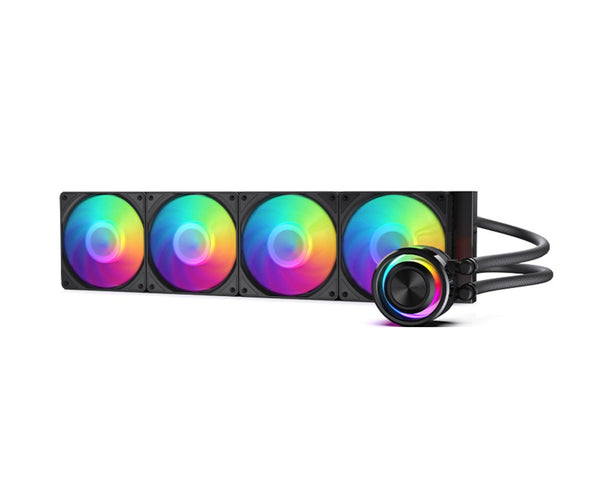 Bykski AIO Integrated Liquid CPU Cooler for Intel LGA1700/1800/115X and AMD Ryzen 9/7/5/3 AM5/AM4 featuring A-RGB Lighting - 480mm (B-FRB480)