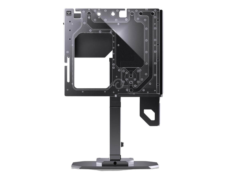 Granzon G10 Liquid Cooling Distro Show Case - Desk Mounted Open-Air Design for High-Performance Cooling - No Thanks