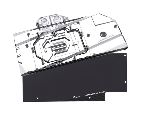 Bykski Full Coverage GPU Water Block and Backplate For SAPPHIRE Radeon RX 6900XT/6950XT (SELECT MODELS ONLY) (A-SP6900XTSE-X-V2)