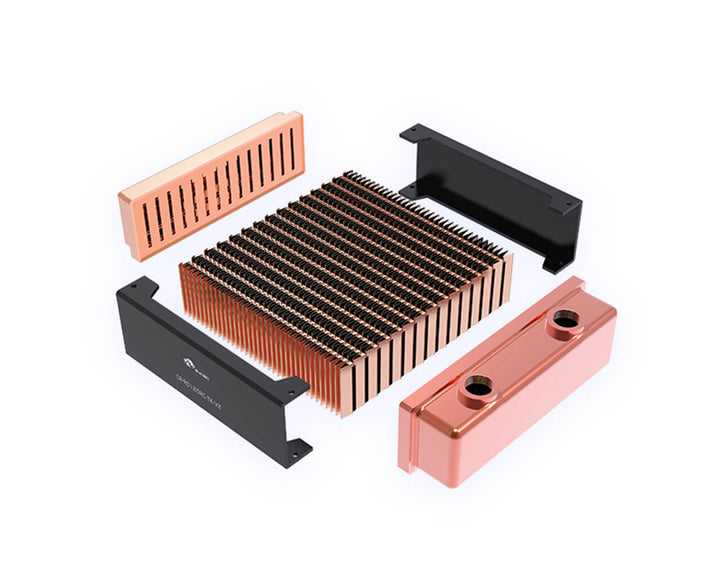 Bykski 120mm x 40mm RC Series Radiator, 120mm x 1, Single Fan (CR-RD120RC-TK-V2)