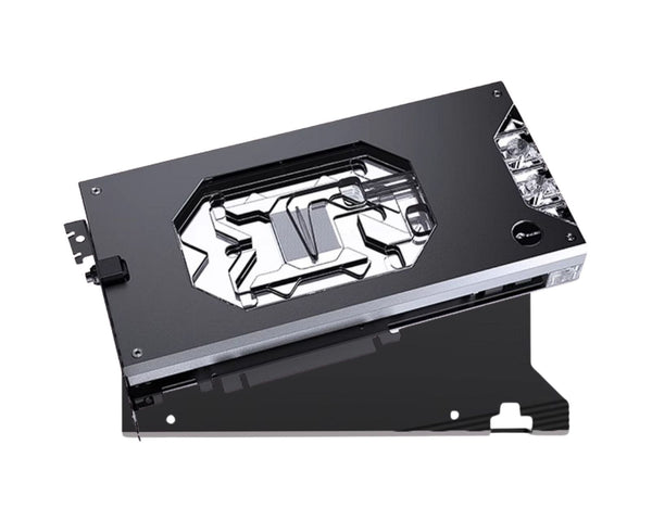 Bykski Armored End Port GPU Waterblock with Backplate For COLORFUL iGame Geforce RTX 5080 Ultra W OC 16GB (N-IG5080ULOC-X)