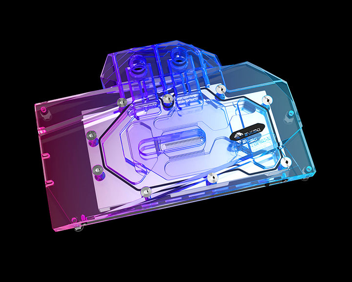 Bykski Full Coverage GPU Water Block and Backplate for Palit RTX 3070 Gaming Pro OC (N-PT3070PRO-X)