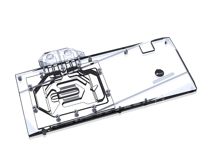 Bykski Full Coverage GPU Water Block and Backplate for Zotac RTX 3090Ti 24G6X PGF OC (N-ST3090TIPGF-X)