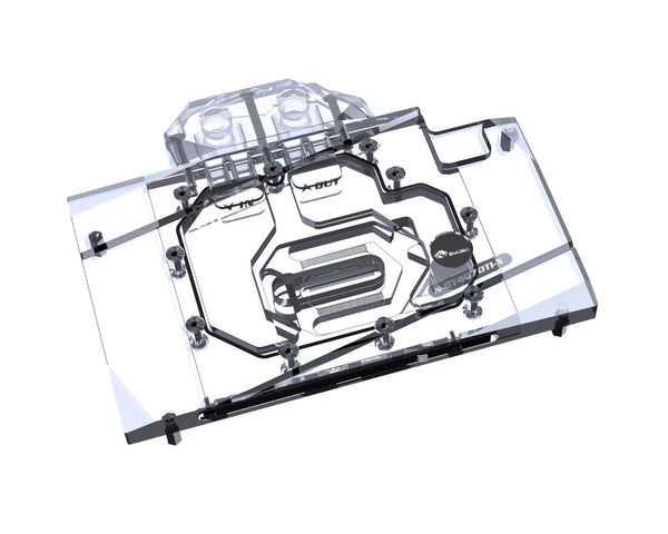 Bykski Full Coverage GPU Water Block and Backplate For GALAX GeForce RTX 4070 Ti Overseas Edition (N-GY4070TI-X)