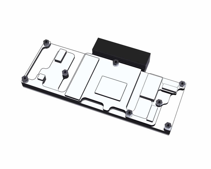 Bykski Metal/POM GPU Water Block and Backplate for Leadtek RTXA2000 (N-RTXA2000-X-V2)