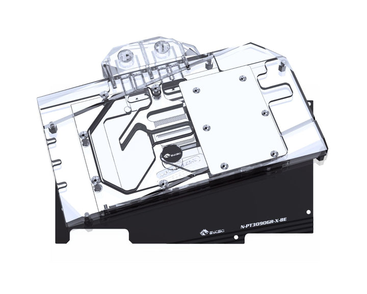 Bykski Full Coverage GPU Water Block and Backplate for Palit RTX 3090 Game Rock OC (N-PT3090GR-X)