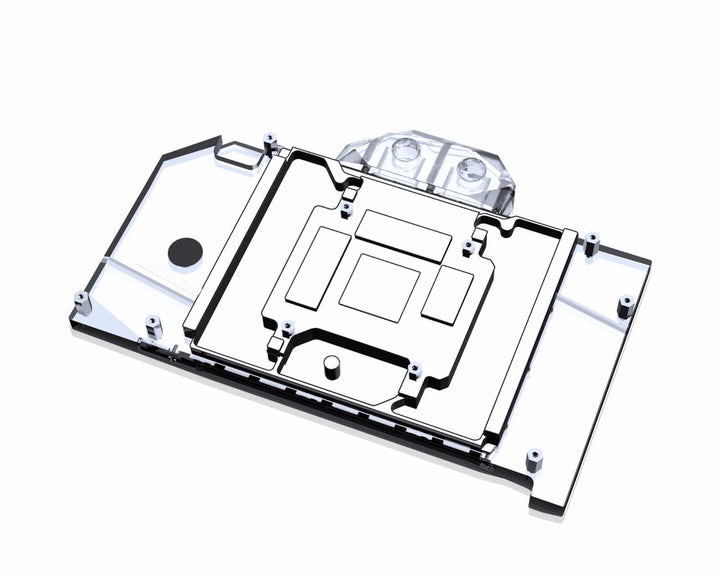 OPEN BOX:Bykski Full Coverage GPU Water Block and Backplate for ZOTAC Gaming RTX 4080 Trinity (N-ST4080TQ-X)