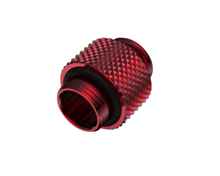 Bykski G1/4 Dual Male Extension Coupler (B-DTJ-S) - Red