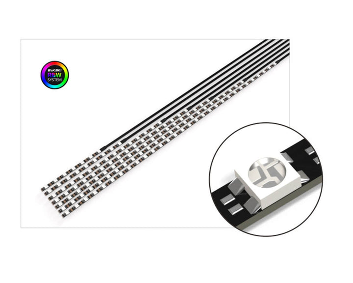 Bykski Replacement Flexible 5v Addressable RGB (RBW) LED Strip - 150mm
