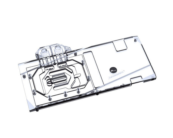 Bykski Full Coverage GPU Water Block and Backplate For ZOTAC GeForce RTX 4080 SUPER-16GB PGF OC (N-ST4080SPGF-X)