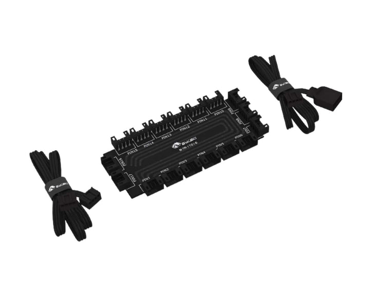 Bykski 1 to 16 5v Addressable RGB (RBW) Synchronization / Expansion Bus (B-TR-1T016)