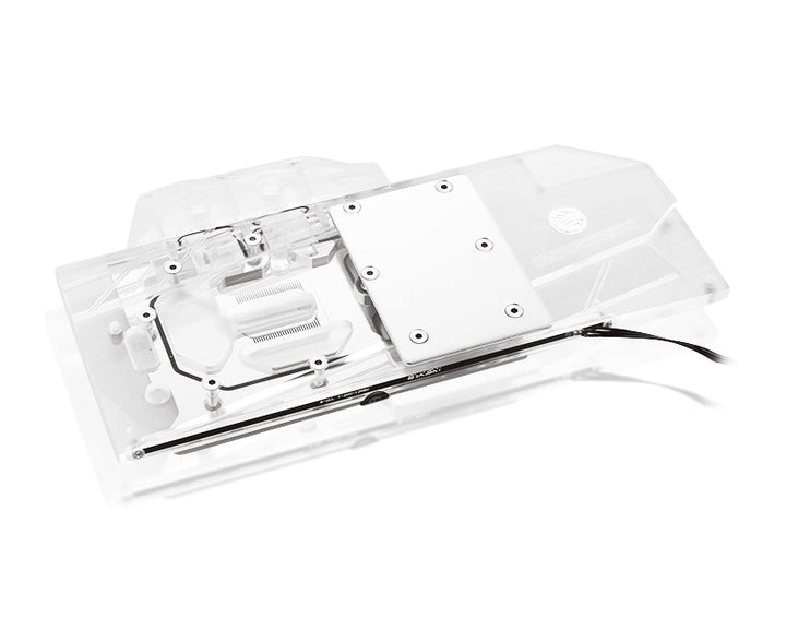 Bykski Full Coverage GPU Water Block for XFX RX 5700 XT - Clear W/ RBW (A-XF5700XTBW-X)