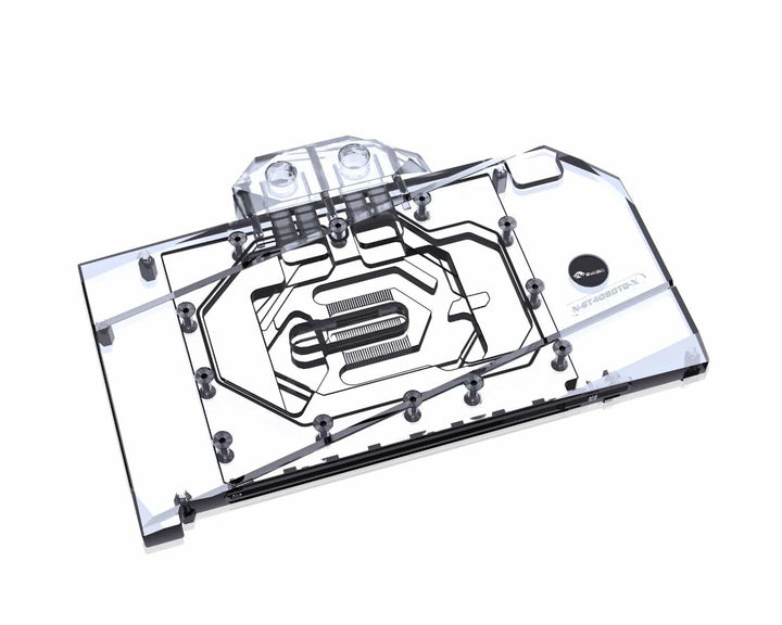 OPEN BOX:Bykski Full Coverage GPU Water Block and Backplate for ZOTAC Gaming RTX 4080 Trinity (N-ST4080TQ-X)