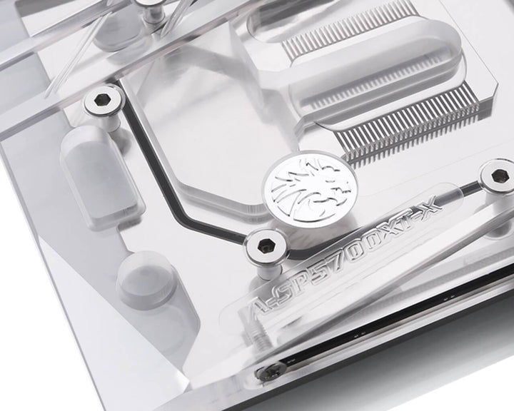 Bykski Full Coverage GPU Water Block For Sapphire RX 5700 XT Pulse - Clear W/ RBW ( A-SP5700XT-X)