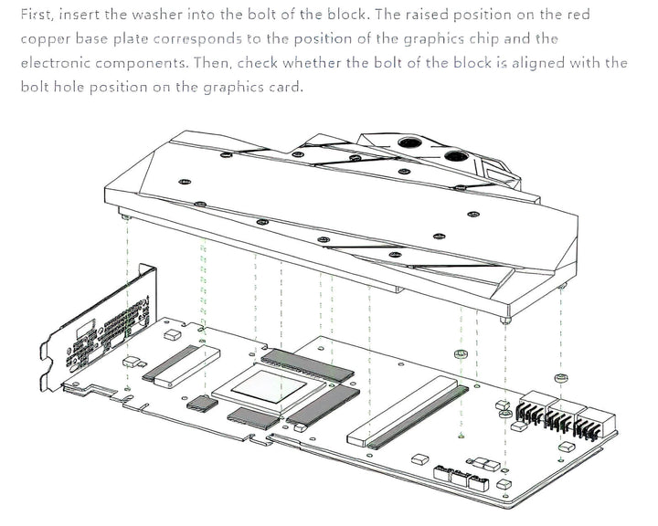 Bykski Full Coverage GPU Water Block For MSI RTX 2080Ti GAMING X TRIO - Clear (N-MS2080TI TRIO-X)