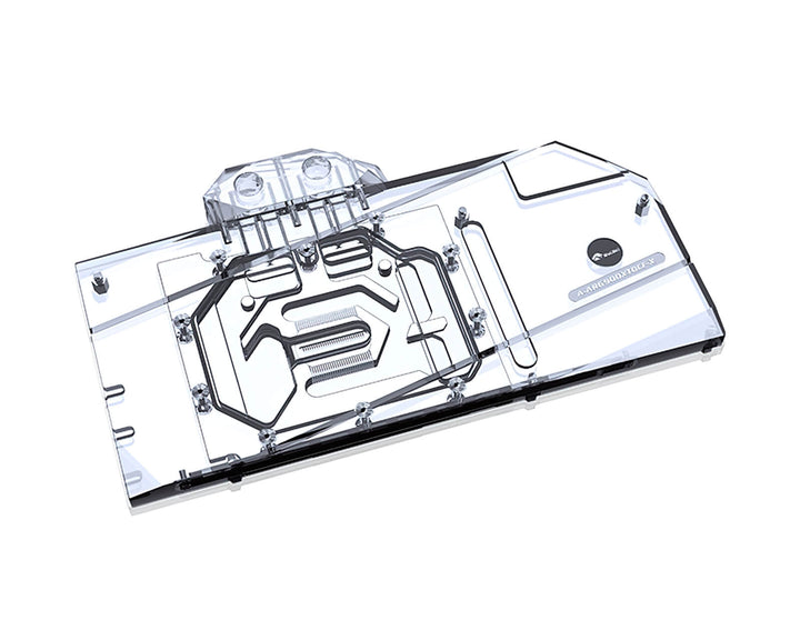 Bykski Full Coverage GPU Water Block and Backplate for Asrock RX6900 XT OC Formula 16G (A-AR6900XTOCF-X)