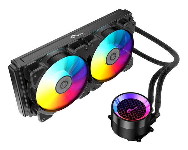 Bykski AIO Integrated Liquid CPU Cooler w/ A-RGB - 240mm (B-FRD240-RBW)