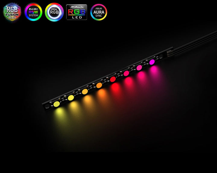 Bykski 5v Water Block Addressable RGB (RBW) Replacement LED Strip Light Version 3 (B-VCLT-RBW-V3) - 70mm