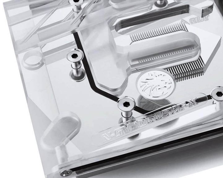 Bykski Full Coverage GPU Water Block For Gigabyte RTX 2060/2070 - Clear (N-GV2060SWF-X)