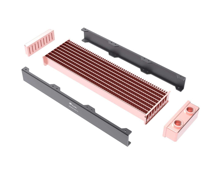 Bykski 80mm x 30mm RC Series Radiator, 80mm x 3, Triple Fan (CR-RD80X3RC-TN)