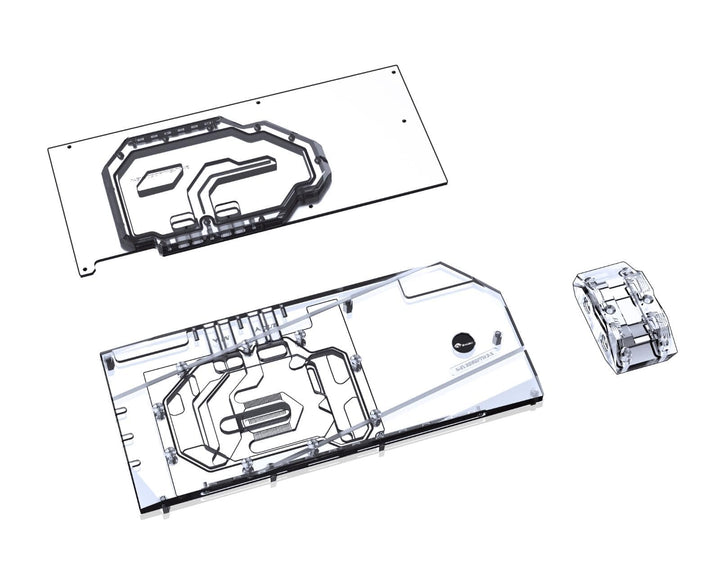 Bykski Full Coverage GPU Water Block w/ Integrated Active Backplate for EVGA RTX 3080/3090 FTW3 Ultra Gaming (N-EV3090FTW3-TC-V2)