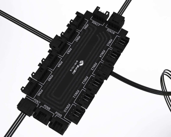 Bykski 1 to 16 5v Addressable RGB (RBW) Synchronization / Expansion Bus (B-TR-1T016)