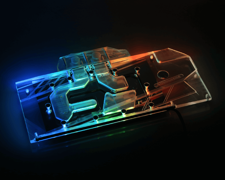 Bykski AMD RADEON VII Full Coverage GPU Water Block - Clear (A-Radeon-VII-X)