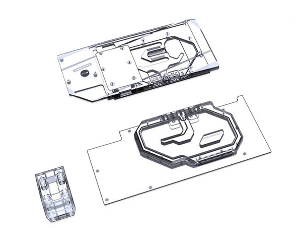 Bykski Full Coverage GPU Water Block w/ Integrated Active Backplate For MSI GAMING/SUPRIM GeForce RTX 3090/3080TI/3080 (N-MS3090TRIO-TC-V2)