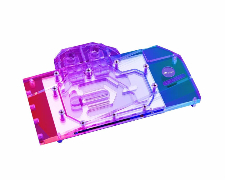 Bykski Full Coverage GPU Water Block and Backplate for GUNNIR Intel Arc A770 Flux 8G OC (I-GNA770-X)