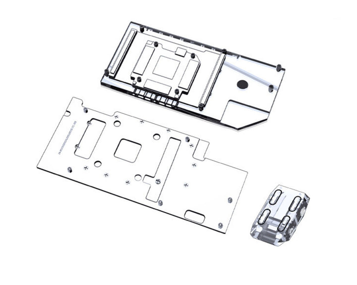 Bykski Full Coverage GPU Water Block w/ Integrated Active Backplate For GIGABYTE AORUS RTX 3080/3080Ti/3090 Xtreme (N-GV3090AORUSXE-TC-V2)