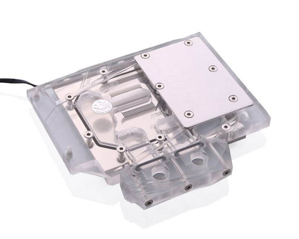 Bykski Full Coverage GPU Water Block For  MSI GTX 1660 / RTX 2060 Ventus - Clear (N-MS2060VTS-X)