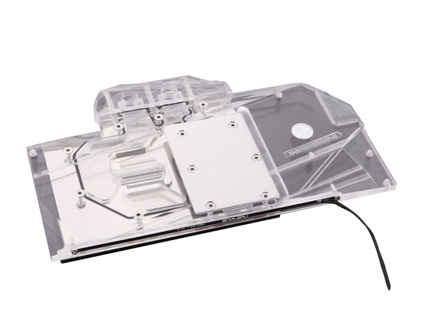 USED:Bykski Full Coverage GPU Water Block for GALAX RTX 2080 HOF - Clear W/ RBW (N-GY2080HOF-X)