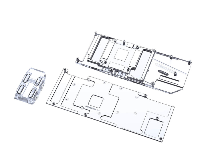 Bykski Full Coverage GPU Water Block w/ Integrated Active Backplate for Colorful iGame RTX 3090 (N-IG3090UL-TC)