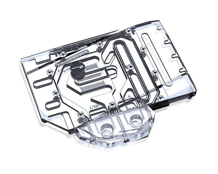 OPEN BOX:Bykski Full Coverage GPU Water Block and Backplate for ASUS DUAL RTX 3060 (N-AS3060DUAL-X)